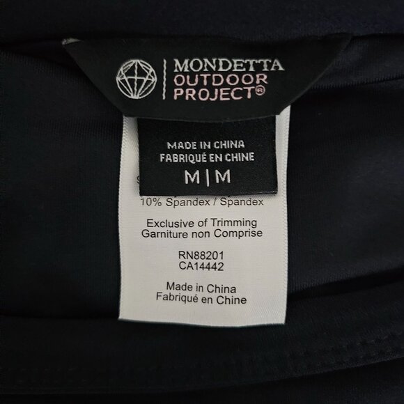 Mondetta Outdoor Project Black Golf Tennis Inner Shorts Wrap Style Skort Size M - Picture 8 of 14